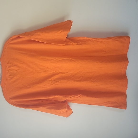 WNBA Los Angeles  Sparks Orange 100% Cotton Tee-Shirt SZ L - Picture 3 of 7